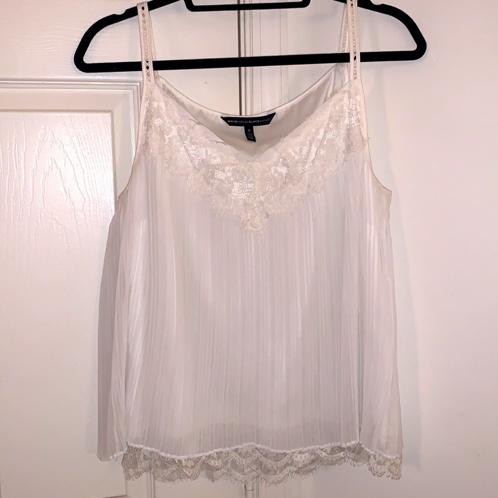 LAST CALL White blouse from White House Black Market, Size M